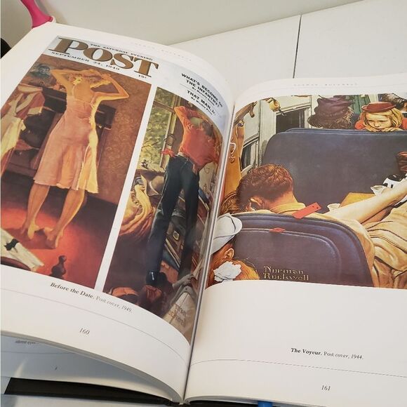 Norman Rockwell Art Book by Elizabeth Montgomery Hardback - Picture 6 of 8